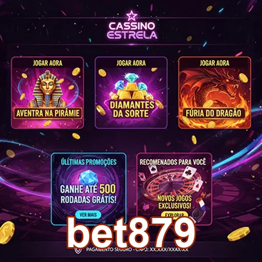 Usuário jogando no app Bet879 em um celular