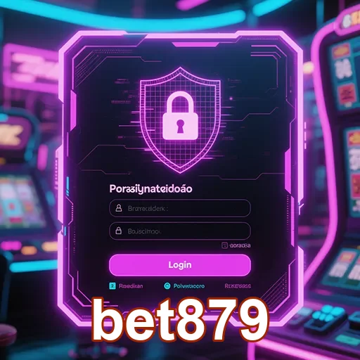 Jogador utilizando o app bet879 em slot games