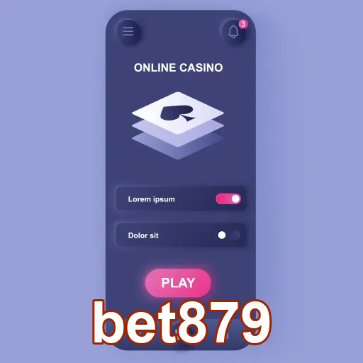Interface do cassino online bet879, apresentando jogos e atrações vibrantes para os jogadores.